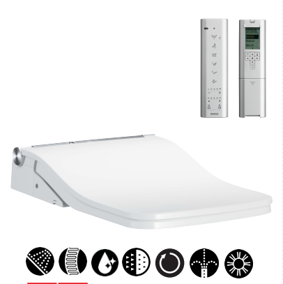 Nắp Rửa Điện Tử Washlet TOTO TCF804C2Z