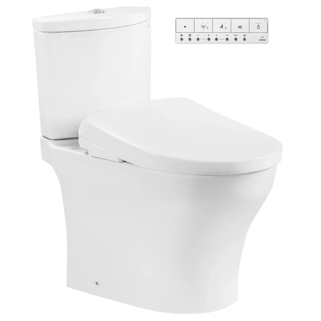 Bồn Cầu Điện Tử TOTO CS838CDW23 Nắp Rửa