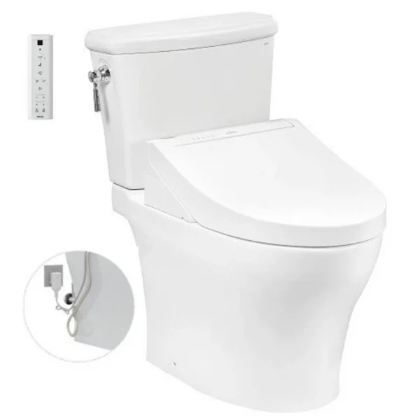 Bồn Cầu Điện Tử TOTO CS986GW14 Nắp Rửa