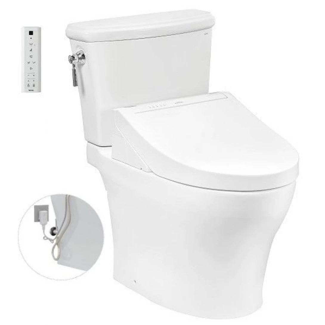 Bồn Cầu Điện Tử TOTO CS986GW14 Nắp Rửa