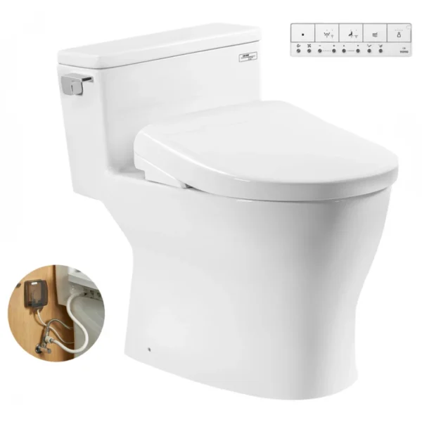 Bồn Cầu Điện Tử TOTO MS188VKW23/T53P100VR Nắp Washlet