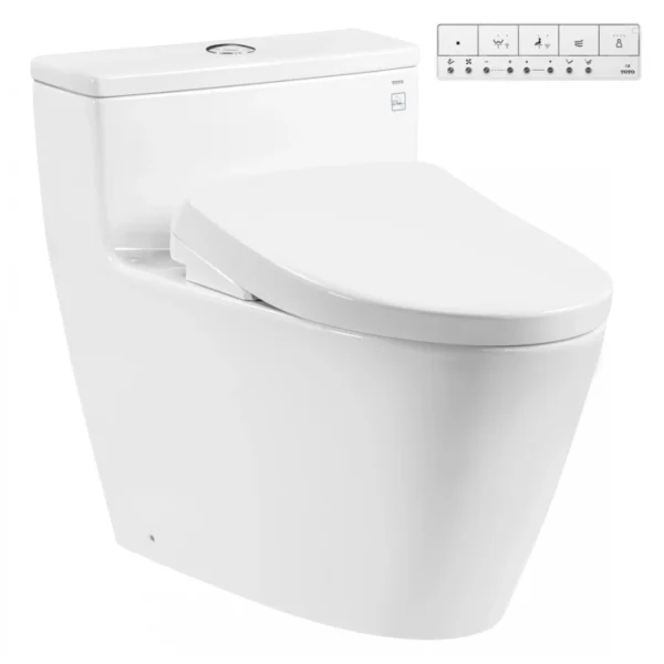 Bồn Cầu Điện Tử TOTO MS625CDW23 Nắp Rửa