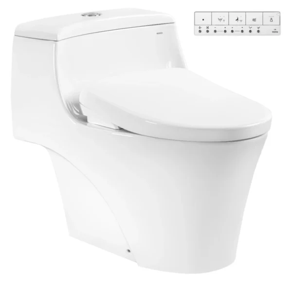 Bồn Cầu Điện Tử TOTO MS823CDRW23 Nắp Rửa
