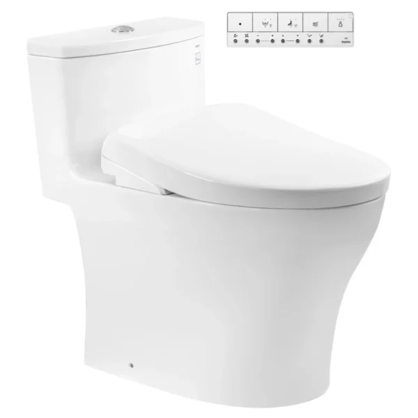 Bồn Cầu Điện Tử TOTO MS885CDW23 Nắp Rửa