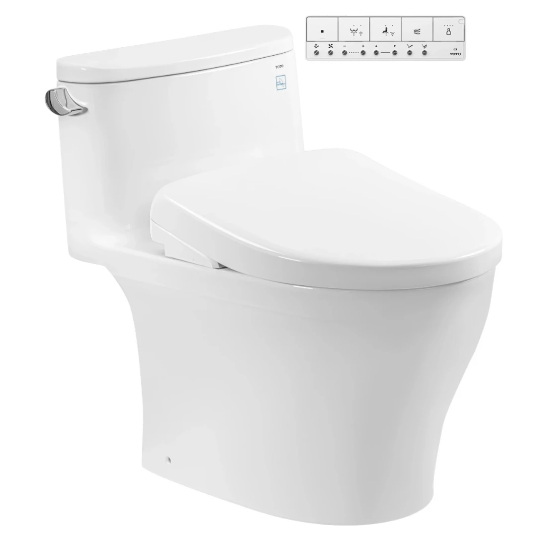 Bồn Cầu Điện Tử TOTO MS887CRW23 Nắp Rửa