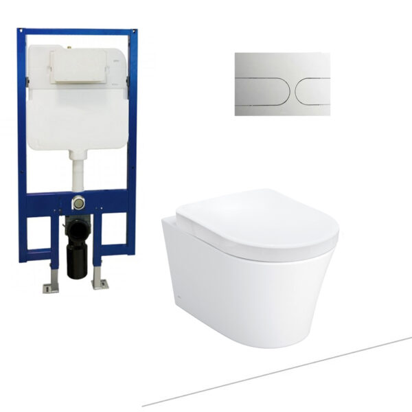Bồn Cầu TOTO CW553 WH172A TC384CVK MB175M#SS Treo Tường