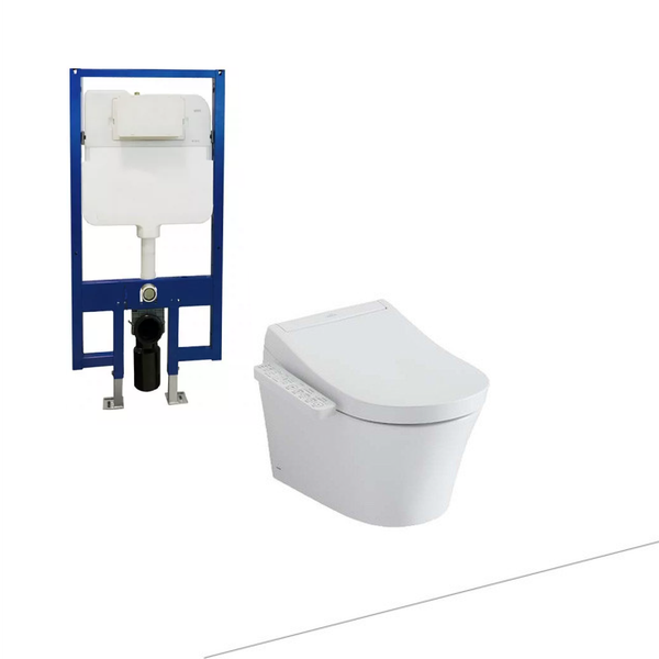 Bồn Cầu TOTO CW553C TCF33370GAA WH172AT MB174P#SS Nắp Điện Tử Treo Tường