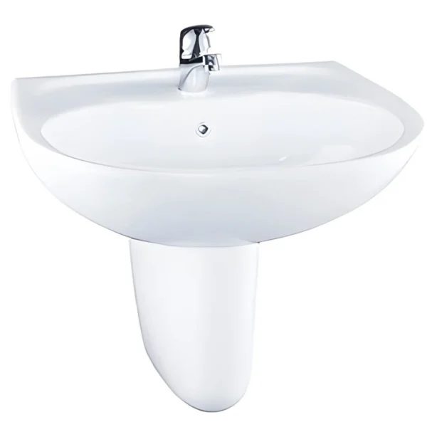 Lavabo TOTO LHT236CS Treo Tường Chân Ngắn