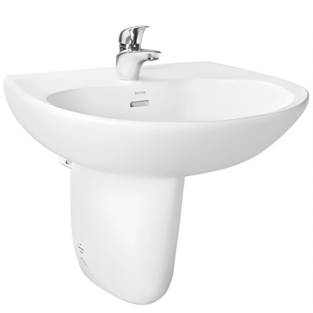 Lavabo TOTO LHT239CR Treo Tường Chân Ngắn