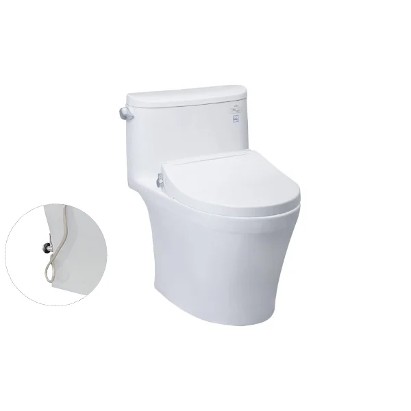 Bàn Cầu TOTO MS887RE2 (MS887E2) Một Khối Nắp Cơ