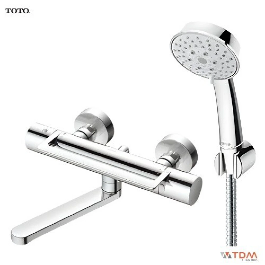 Vòi Sen Tắm Nhiệt Độ Nhật TOTO TBV03429V/TBW03002B Xả Bồn